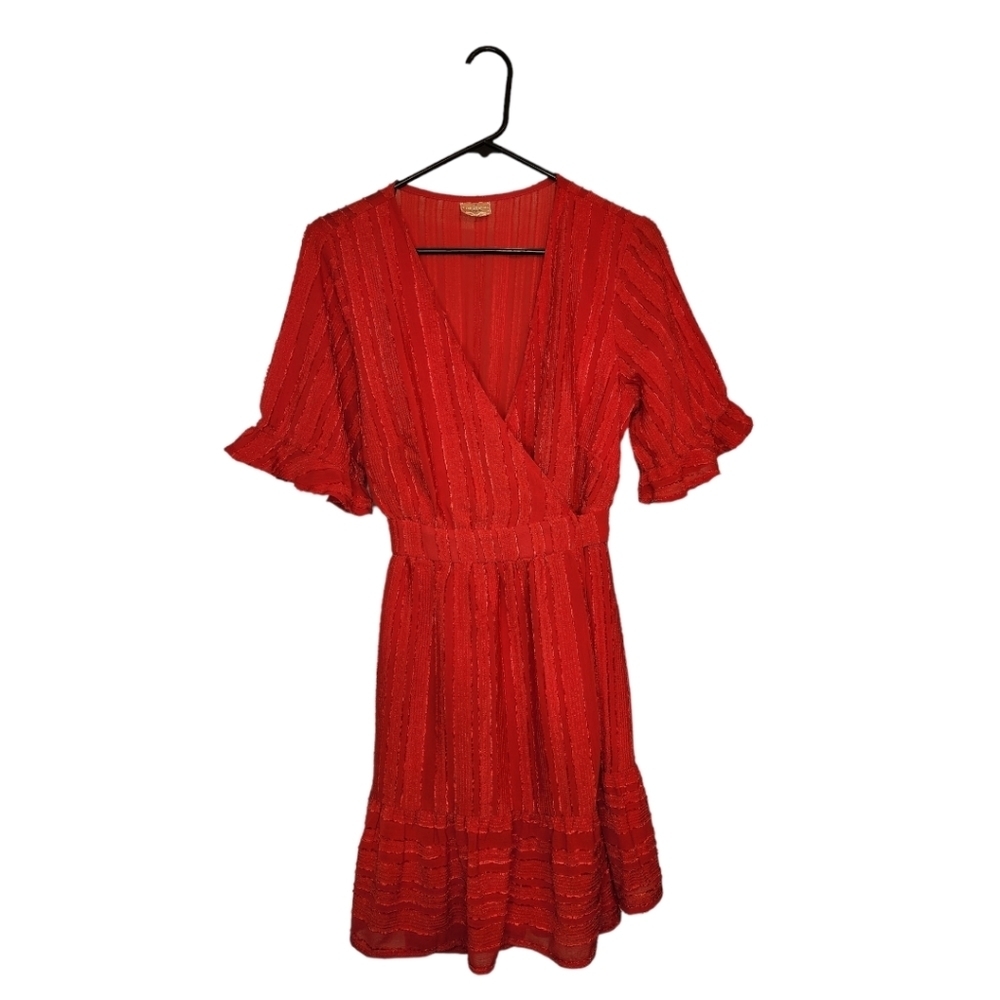 Debbie Dabbie by Angel Biba red wrap dress. ❤️